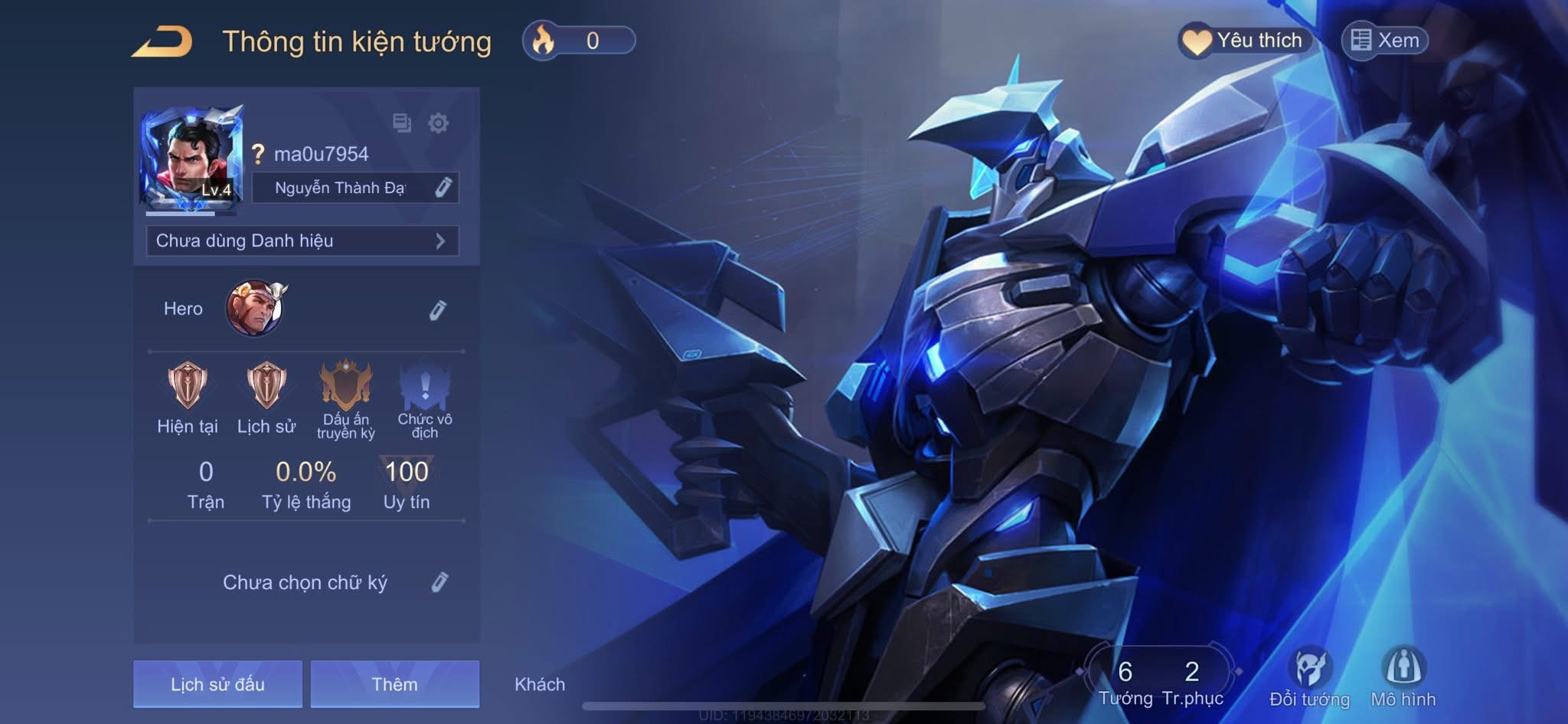 Account Preview