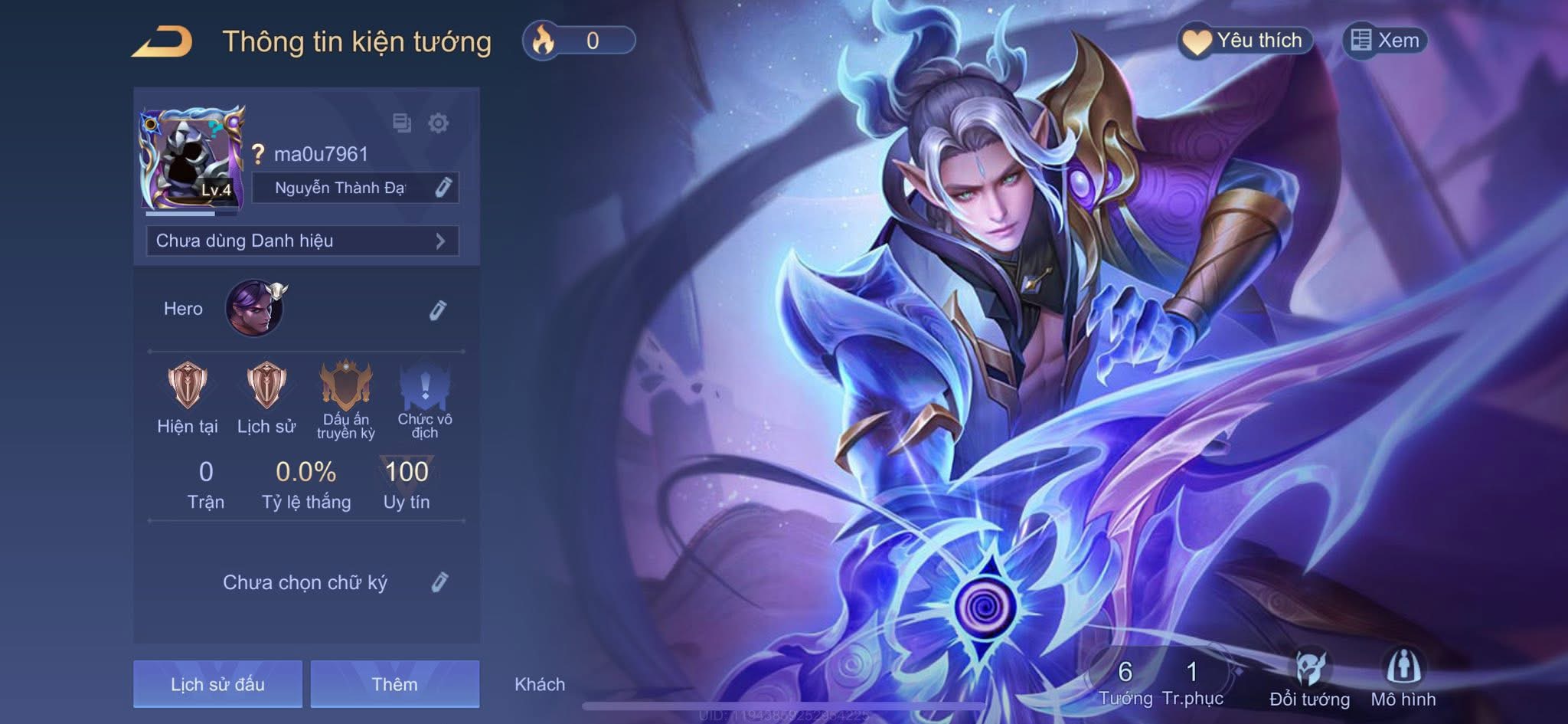 Account Preview